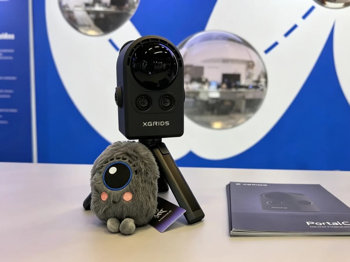 XGRIDS PortalCam at the booth