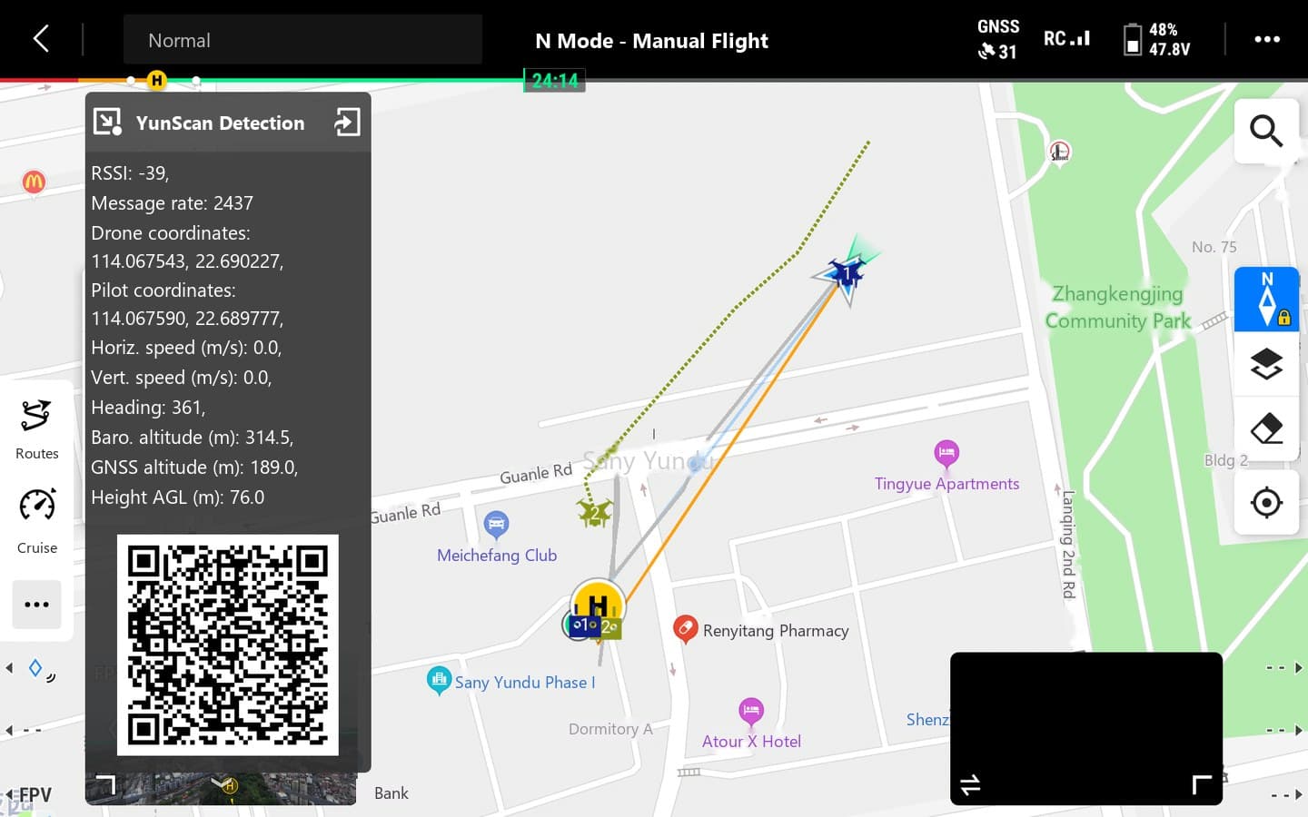 Operator navigation