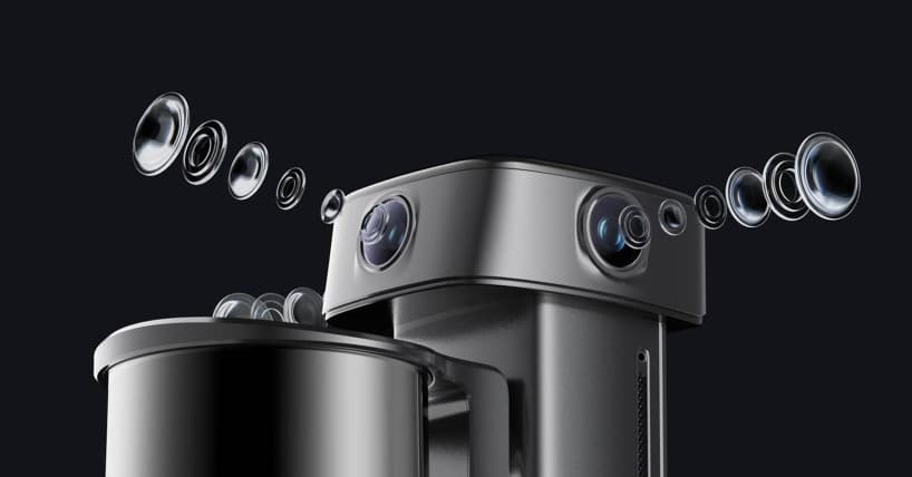 Official L3 panoramic vision system and lens structure